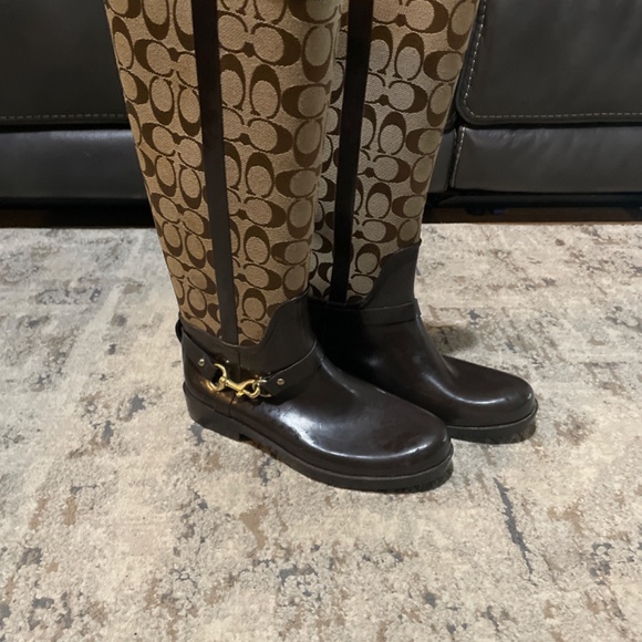 Coach rain boots - Picture 2 of 2